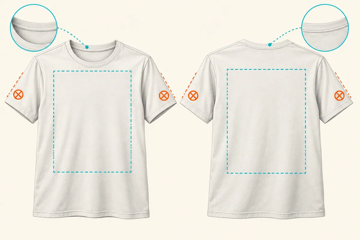 Measure front and back independently; one side’s usable area does not establish the other’s.